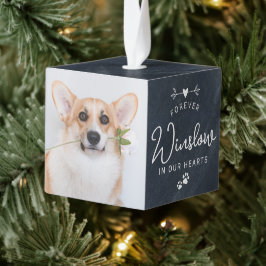 Pet Loss Gift Dog Memorial 4-Photo Keepslag Decoratie