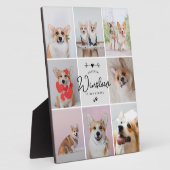 Pet Loss Gift Dog Memorial 8-Photo Keepomwille Fotoplaat (Zijkant)