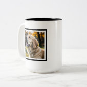 Pet Loss Hond Sympathie Tweekleurige Koffiemok (Voorkant links)