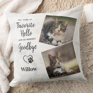 Pet Loss Keepomwille Cat Memorial Kussen