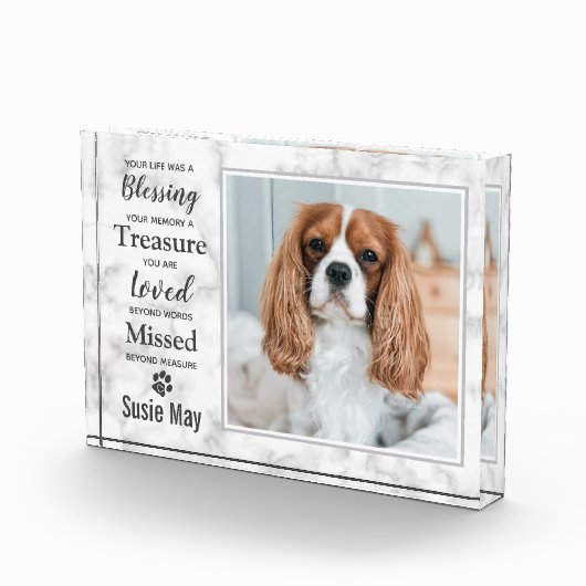 Pet Loss Keepomwille Pet Memorial Fotoblokken (Rechts)