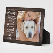 Pet Loss Keepomwille Specialized Pet Memorial Foto Fotoplaat (Zijkant)
