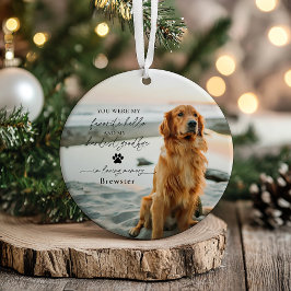 Pet Loss Keepsake Keramisch Ornament