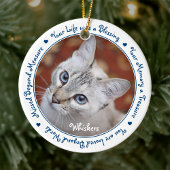 Pet Loss Keepslag - Sympathie Cat Pet Memorial Keramisch Ornament
