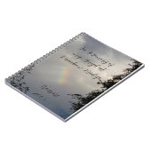 Pet Loss Rainbow Bridge Journal Memorial Notitieboek (Linkerzijde)