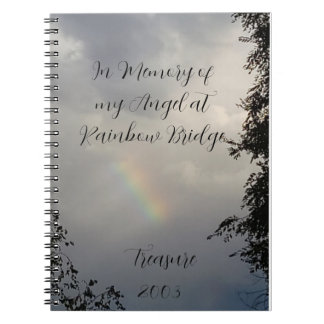 Pet Loss Rainbow Bridge Journal Memorial Notitieboek