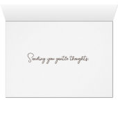 Pet Loss Sympathie Golden Retriever (Binenzijde Horizontaal (Onderkant))