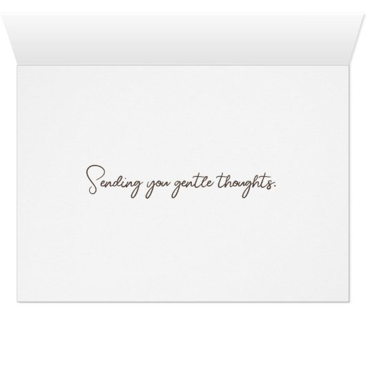 Pet Loss Sympathie Golden Retriever (Binenzijde Horizontaal (Onderkant))