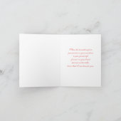 Pet Loss Sympathy Card Kaart (Binnen)