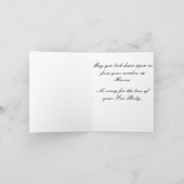 Pet Loss Sympathy Card voor Kat Kaart (Binnen)