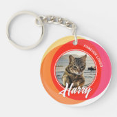 Pet Loss Sympathy Memorial Keepsake-symbool Sleutelhanger (Voorkant)