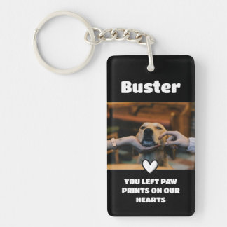 Pet Loss Sympathy Memorial Keepsake-symbool Sleutelhanger