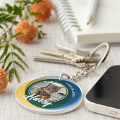 Pet Loss Sympathy Memorial Keepsake-symbool Sleutelhanger (Voorkant Rechts)