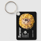 PET LOSS your photo and name Sleutelhanger (Voorkant)