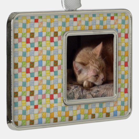 PET LOVE Framed Horizontaal Ornament / Quilt (Rechts)