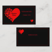 Pet Love Heart Visitekaartje (Voorkant / Achterkant)