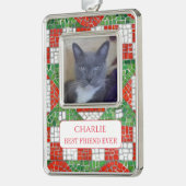 PET LOVE ingelijst Vert Ornament + Tekst / Mozaïek (Links)