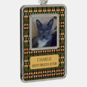 PET LOVE ingelijst Vert Ornament + Tekst / Nocturn (Rechts)