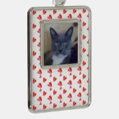 PET LOVE ingelijst Verticaal Ornament / Harten (Rechts)