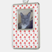 PET LOVE ingelijst Verticaal Ornament / Harten (Links)