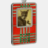 PET LOVE Ingelijste Verticaal Ornament / RedScott  (Rechts)