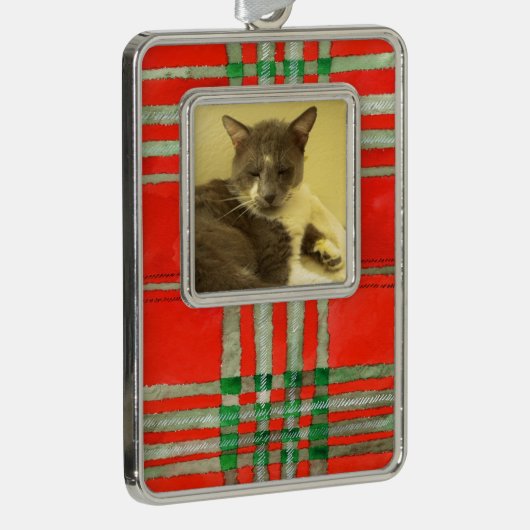 PET LOVE Ingelijste Verticaal Ornament / RedScott  (Rechts)