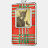 PET LOVE Ingelijste Verticaal Ornament / RedScott  (Links)