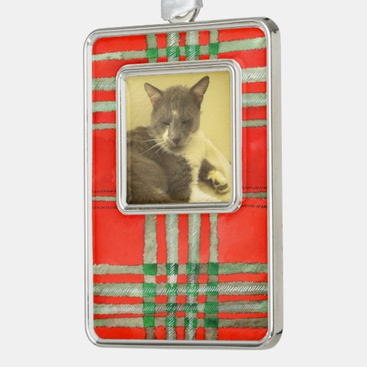 PET LOVE Ingelijste Verticaal Ornament / RedScott  (Links)