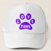 Pet Love Paws op Paws Paars (Voorkant)