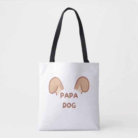 Pet Lover canvas tas (Voorkant)
