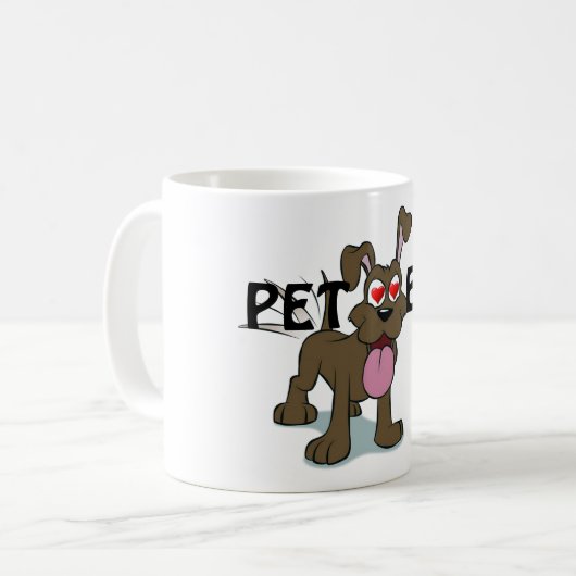 Pet Lover Coffee-Mok Koffiemok (Voorkant links)