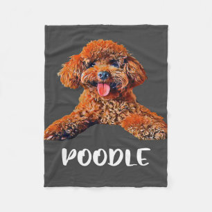 Pet lover Dog mama Poedel Dog Fleece Deken