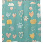 Pet Lover Douchegordijn (Voorkant)