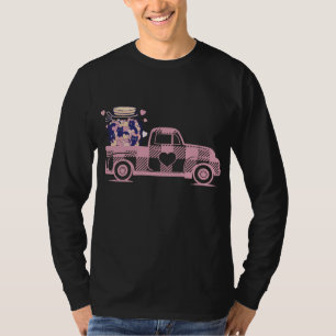 Pet Lover Gift Idee Valentijnsdag Cat Jar Red Tr T-shirt