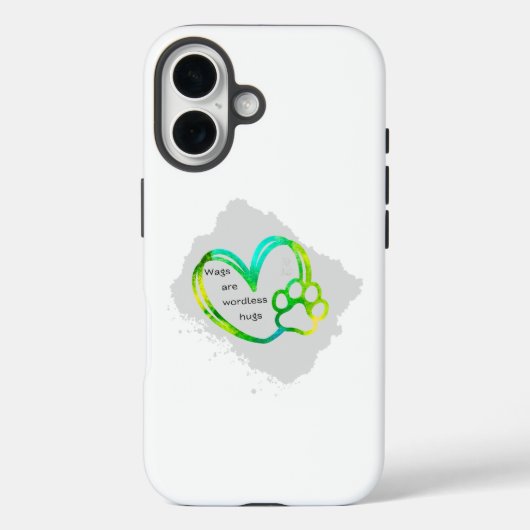 Pet Lover iPhone Case – Summer Heart Style (Achterkant)