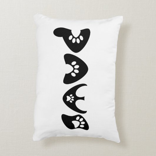 Pet Lover kappen Accent Kussen (Achterkant (Verticaal))