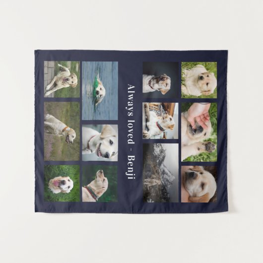 Pet Lover Keepsake Wandkleed (Voorkant (horizontaal))