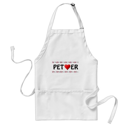 Pet Lover Schort (Voorkant)