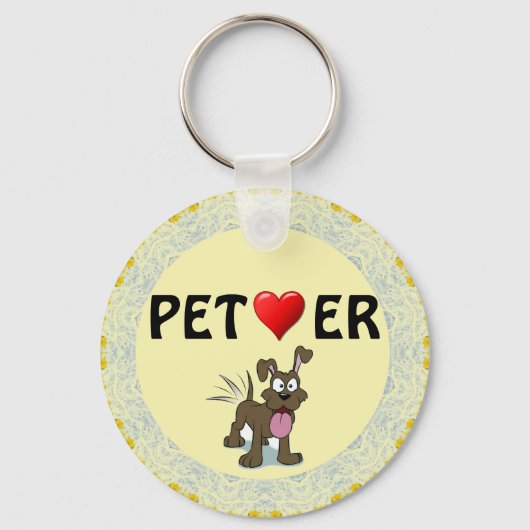 Pet Lover Sleutelhanger (Voorkant)