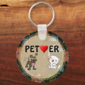 Pet Lover Sleutelhanger (Voorkant)
