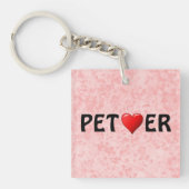 Pet Lover Sleutelhanger (voorkant)