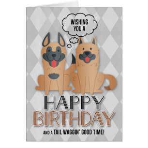 Pet Lover's Birthday Cute Dogs