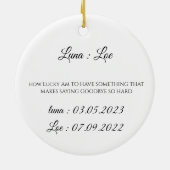 Pet Lovers Christmas Ornament | Dog & Cat  (Achterkant)