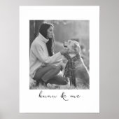 Pet Lovers Hond Mam Of Hond Pap Gepersonaliseerde  Poster (Voorkant)