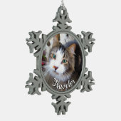 Pet Lovers maakt je eigen aangepast Tin Sneeuwvlok Ornament (Links)