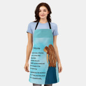 Pet Ma All-Over Print Apron Schort (Gedragen)