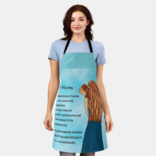 Pet Ma All-Over Print Apron Schort (Gedragen)