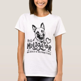 Pet Maligator Belgian Malinois  T-shirt