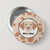 Pet mama Sleutelhanger Button (Voorkant /achterkant)