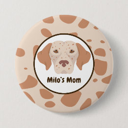 Pet mama Sleutelhanger Button